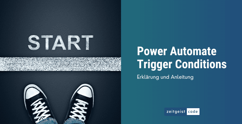 Power Automate Trigger Conditions