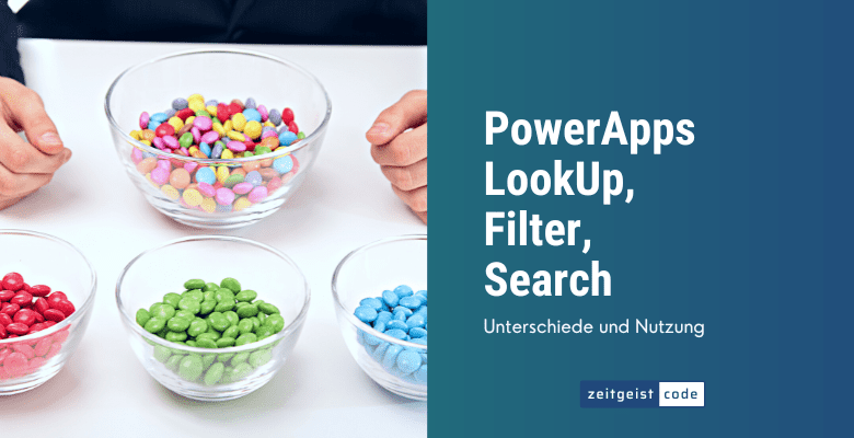 PowerApps LookUp Filter Search Funktion